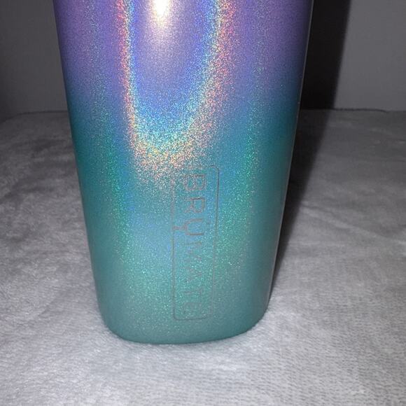 Brumate 12oz Highball Tumbler Glitter Mermaid Pattern Hot Cold Tumbler NWT - Picture 4 of 8